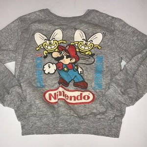 Size 4T? Boys Nintendo Super Mario Pajama Top